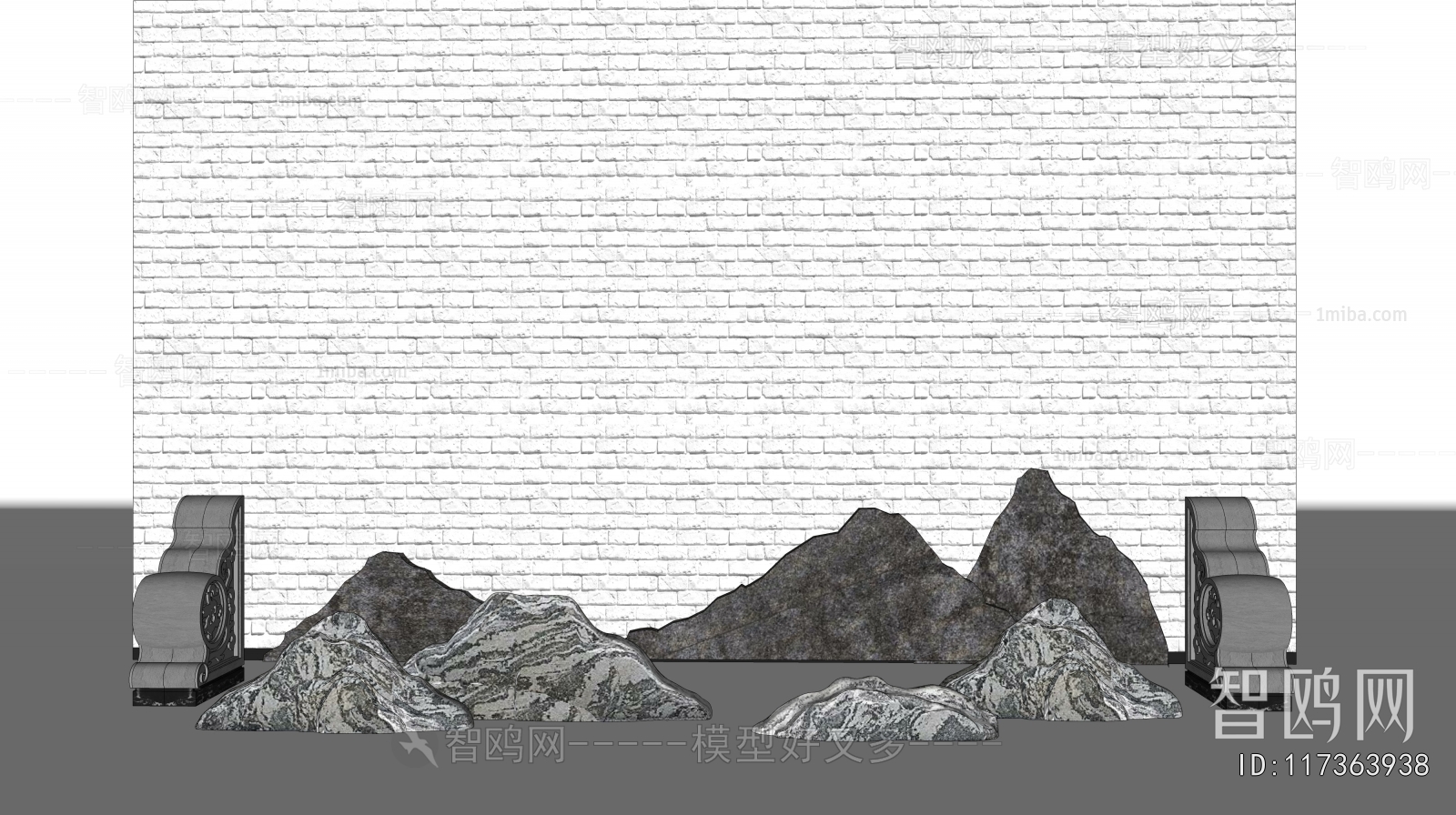 New Chinese Style Stone