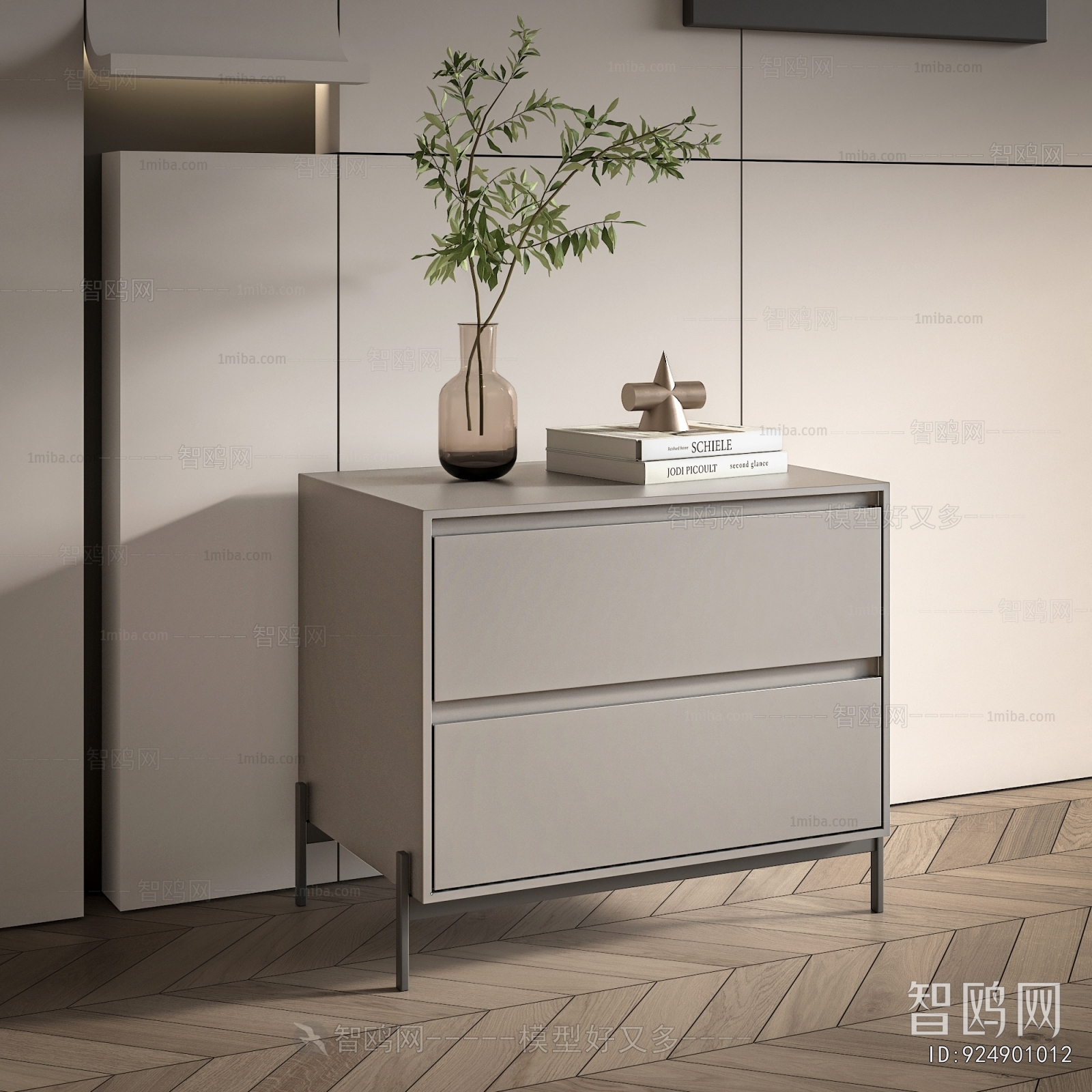 Modern Bedside Cupboard