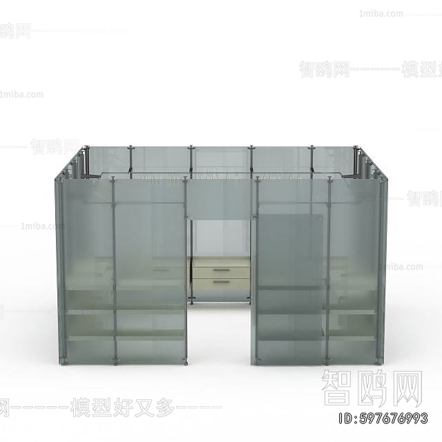 Modern Clothes Storage Area