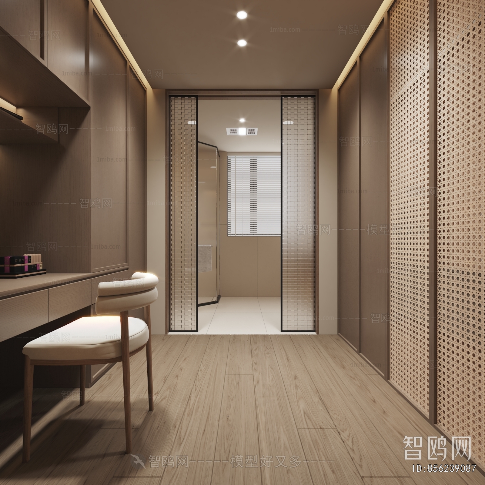 New Chinese Style Bedroom