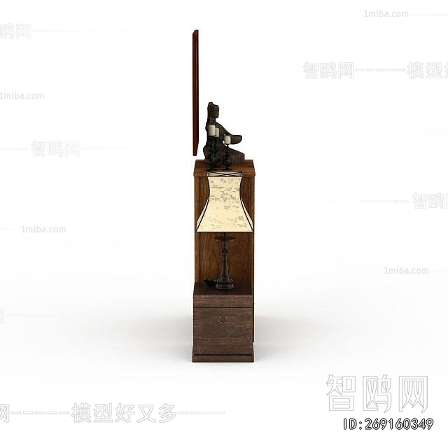 New Chinese Style Side Cabinet