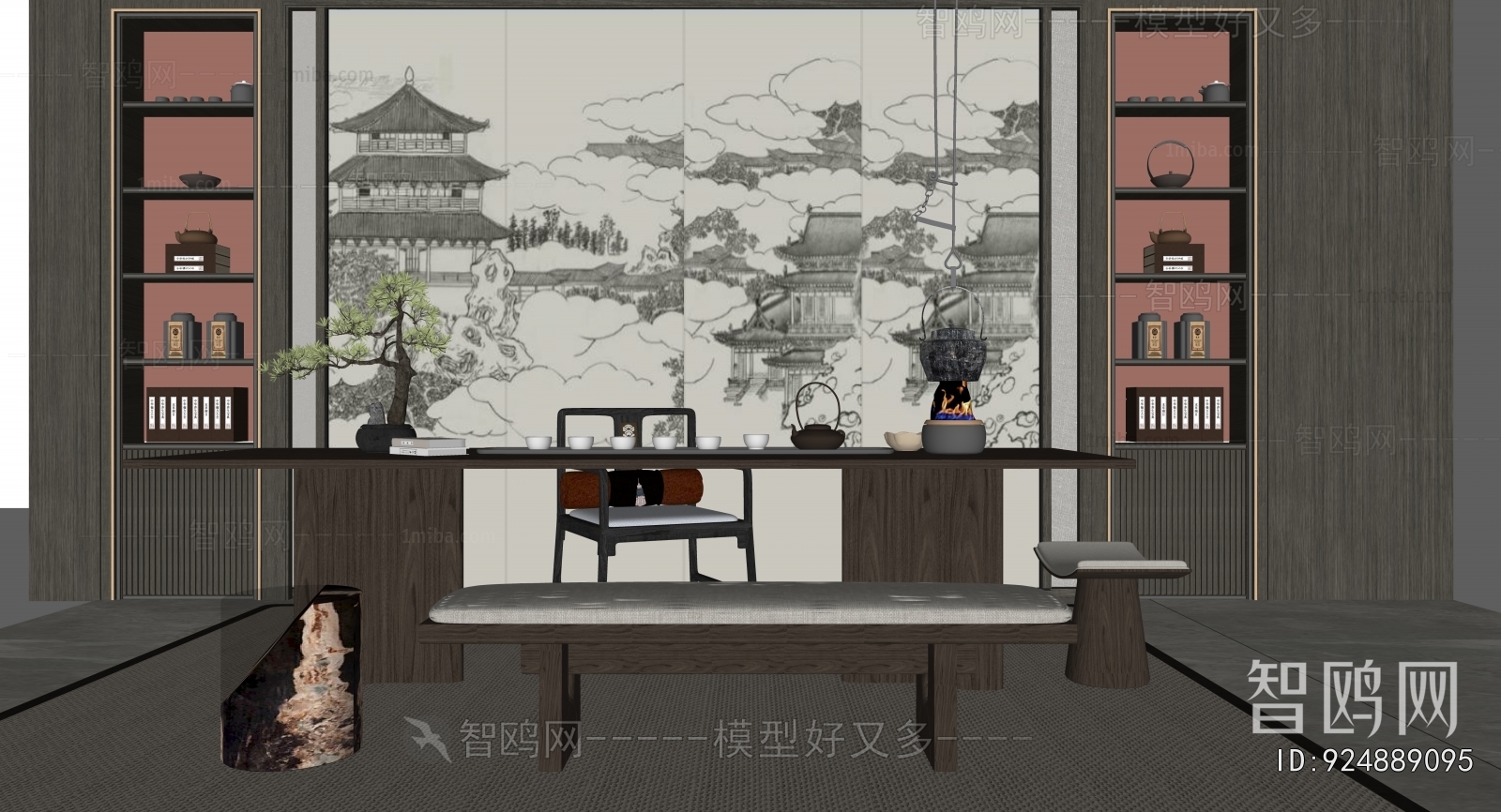 New Chinese Style Tea Tables And Chairs