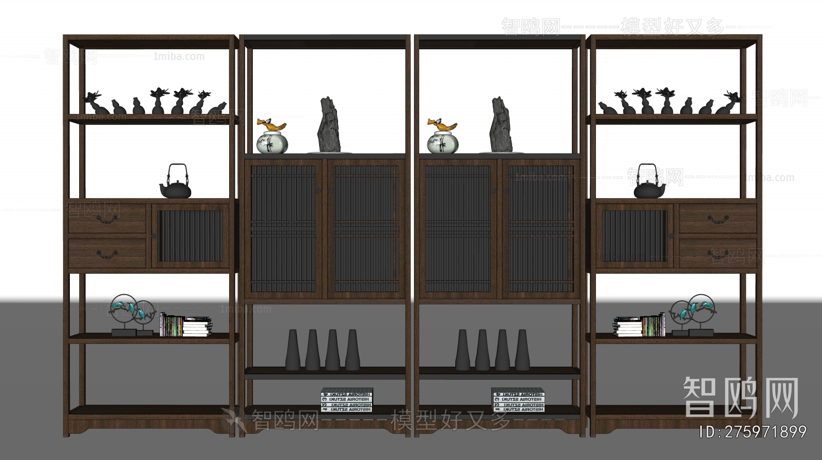 New Chinese Style Antique Rack