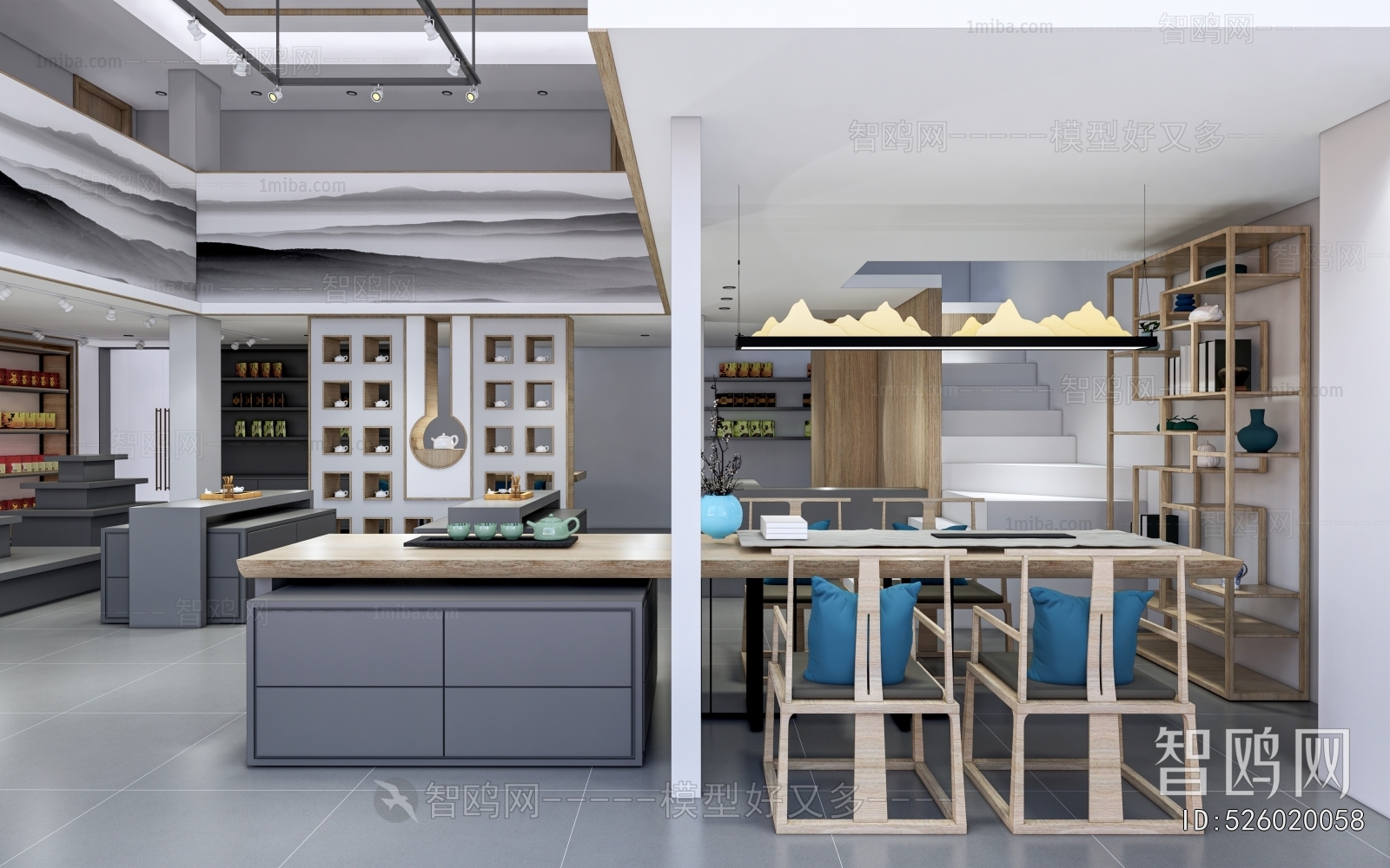 New Chinese Style Exhibition Hall