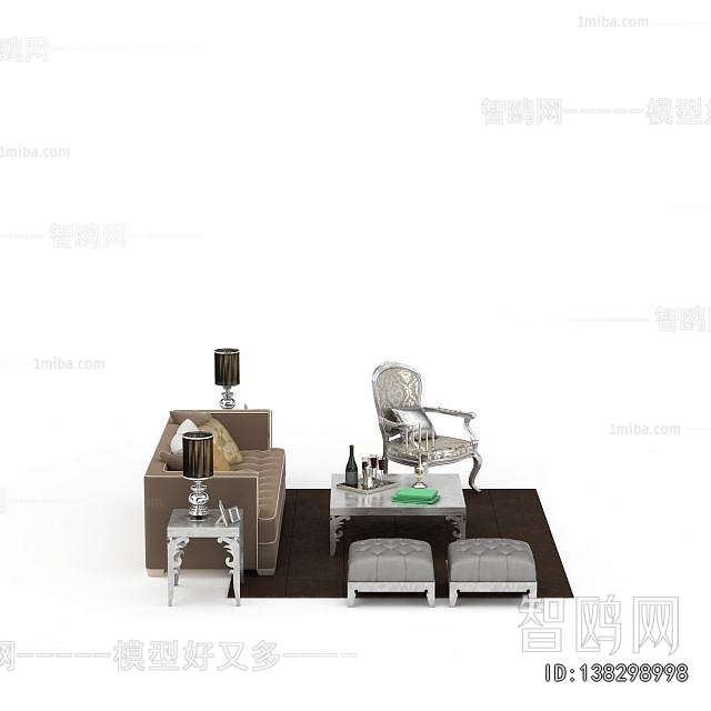 European Style Sofa Combination