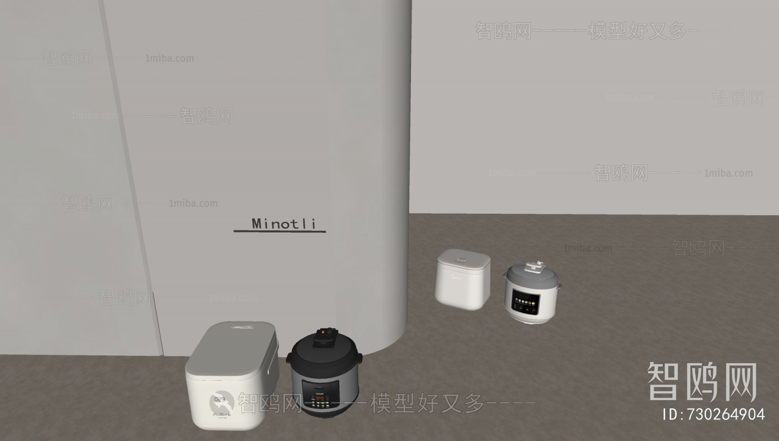 Modern Electric Kitchen Appliances