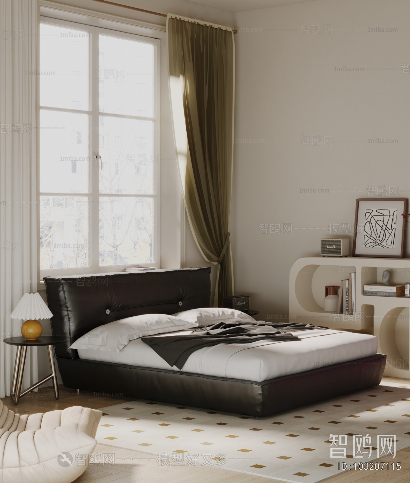 Modern Double Bed
