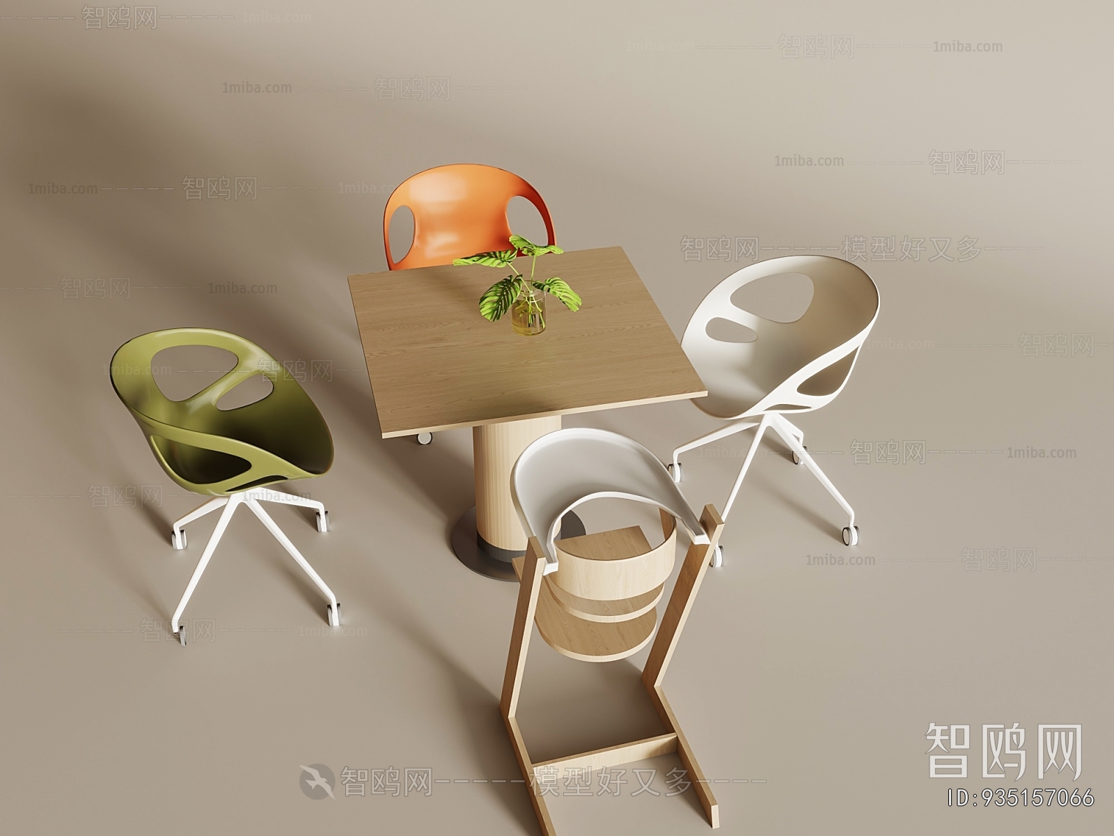 Modern Leisure Table And Chair