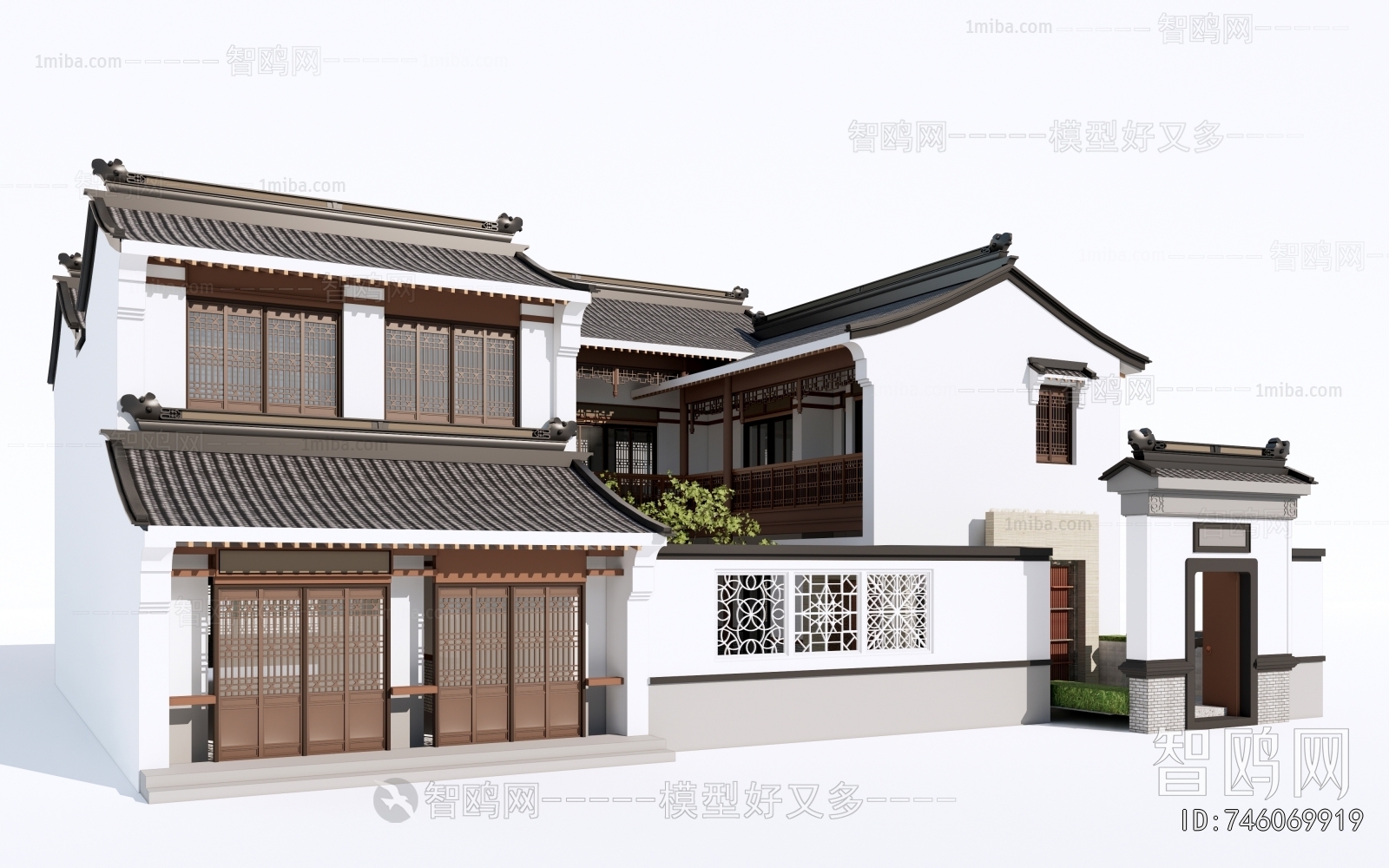 New Chinese Style Residential Building