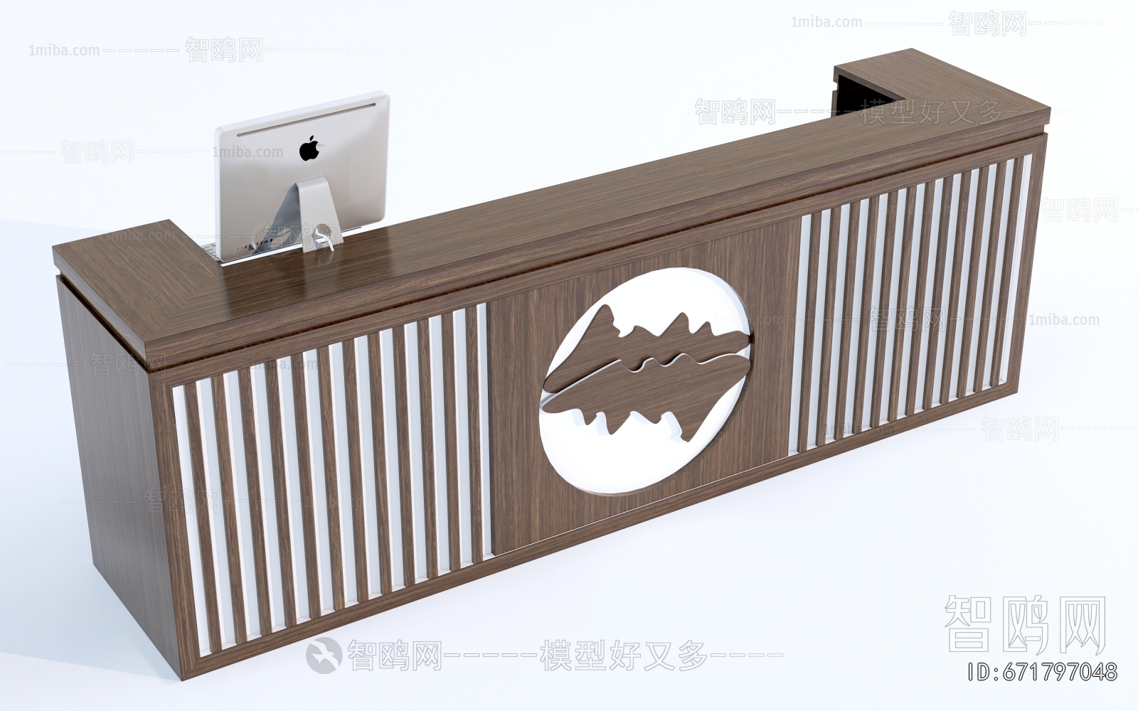 New Chinese Style Reception Desk