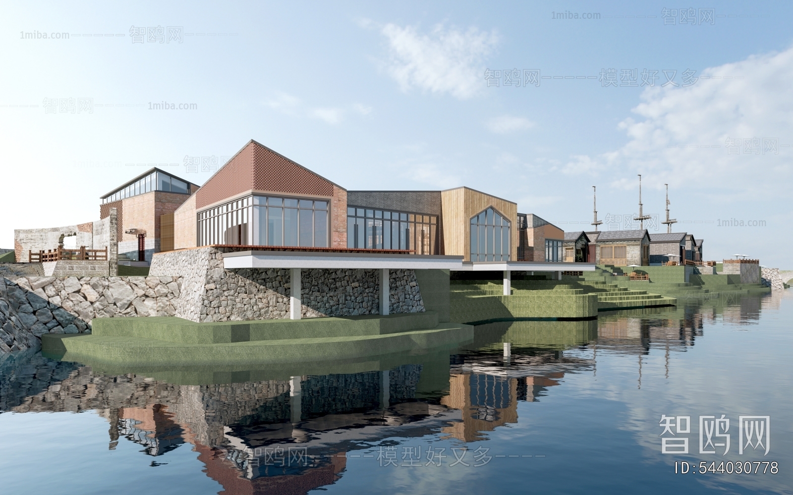 Modern Appearance Of Commercial Building