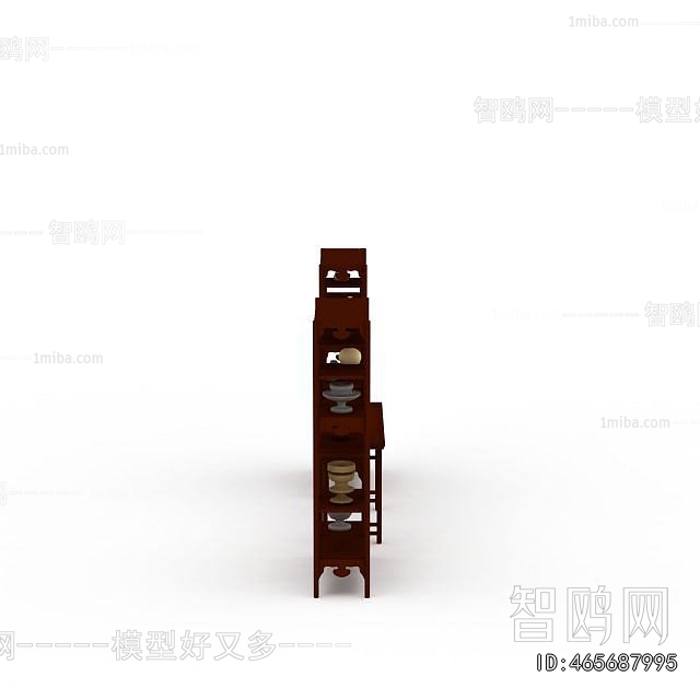 Chinese Style Antique Rack