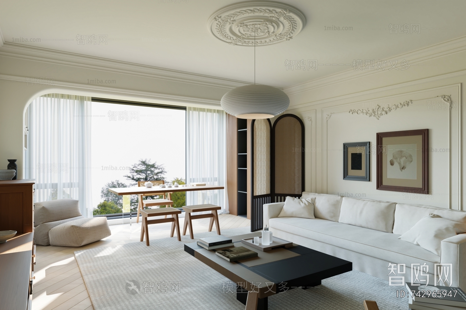 French Style A Living Room