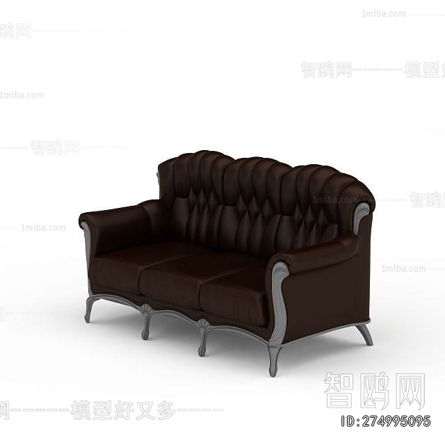 European Style Three-seat Sofa