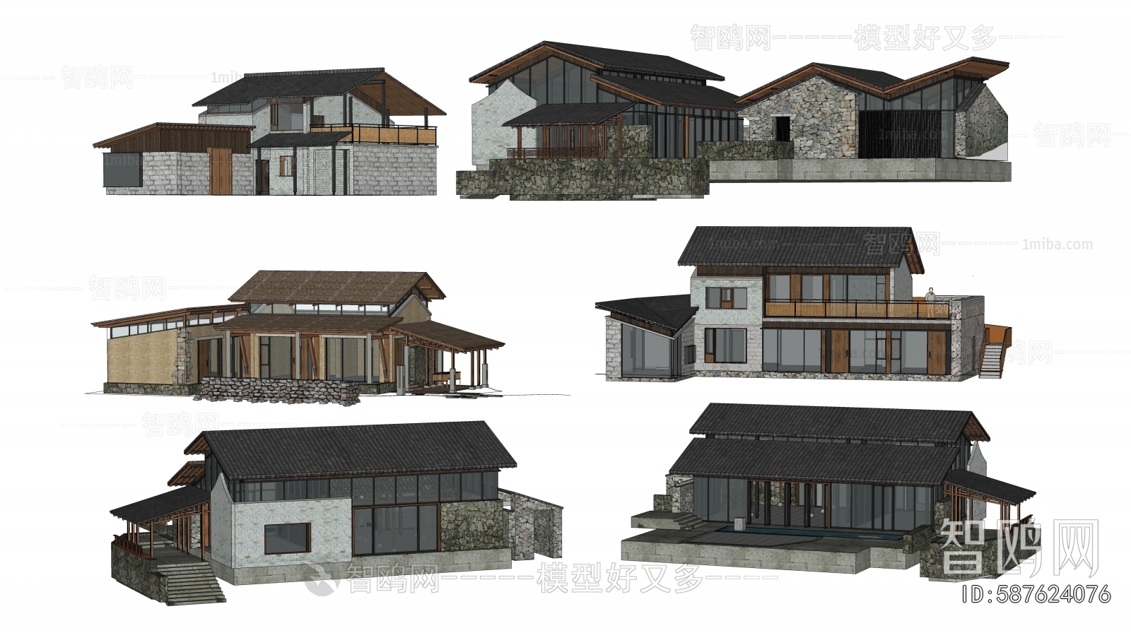 New Chinese Style Residential Building