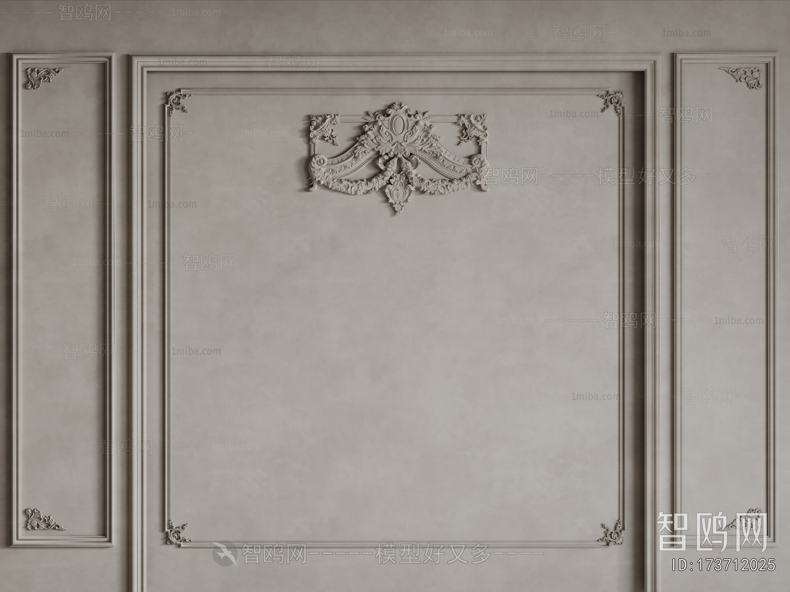 French Style TV Wall