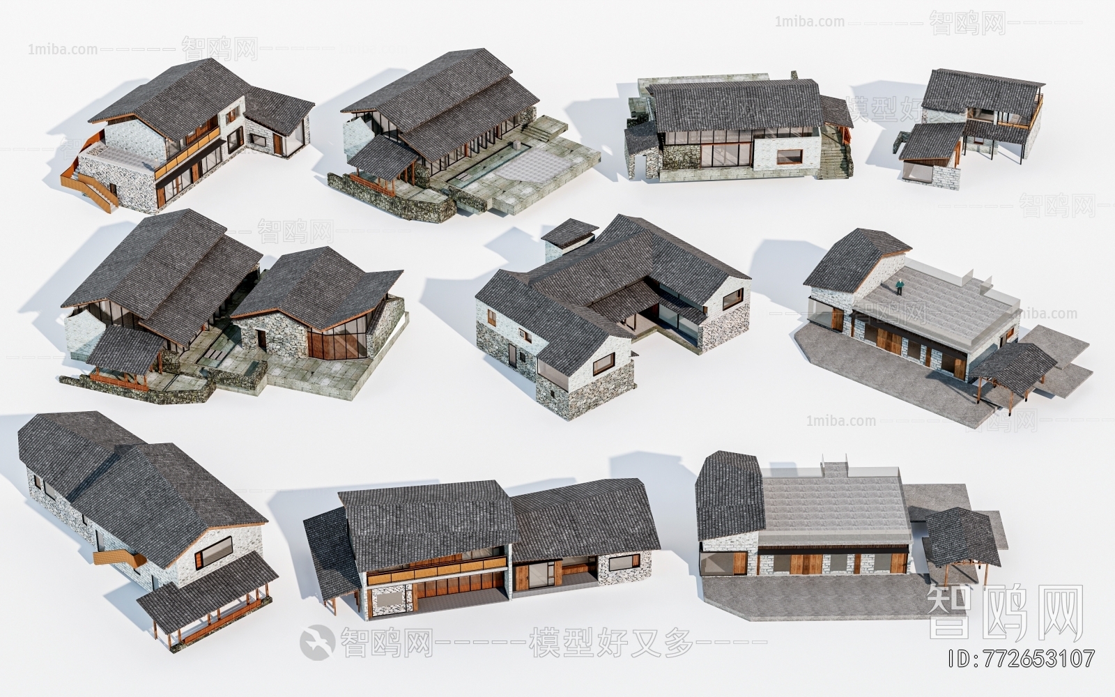 New Chinese Style Residential Building