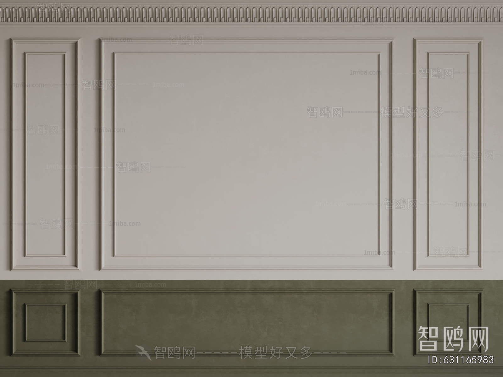 French Style TV Wall