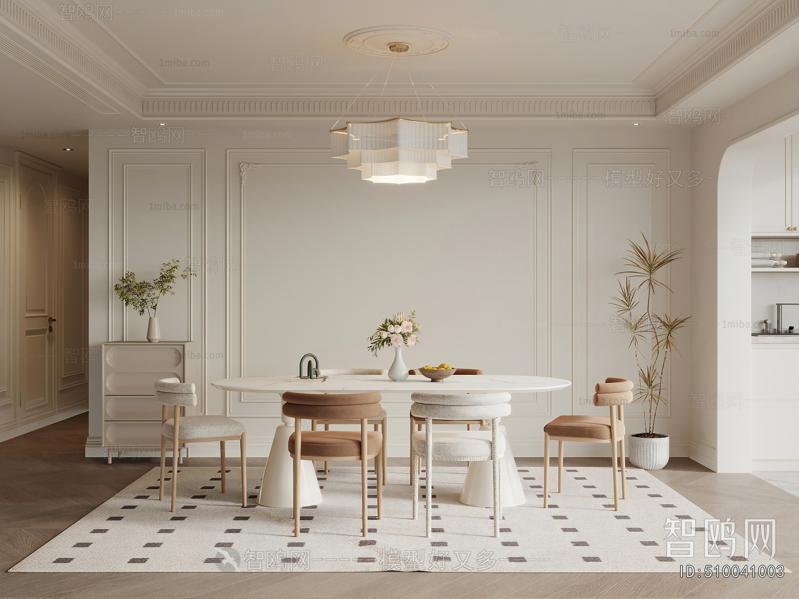 French Style Dining Room