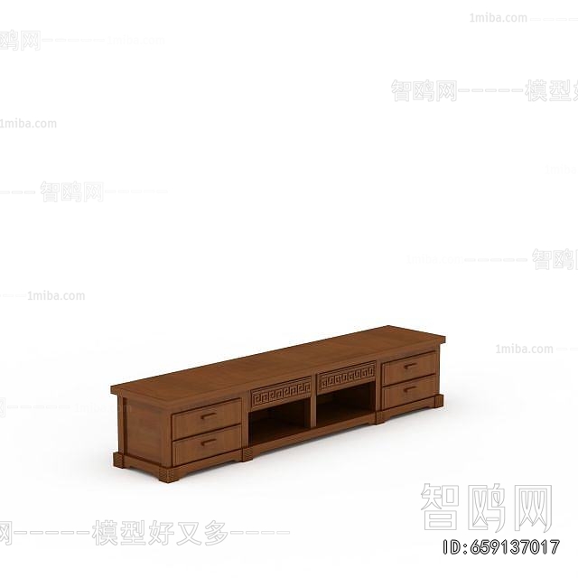 New Chinese Style TV Cabinet