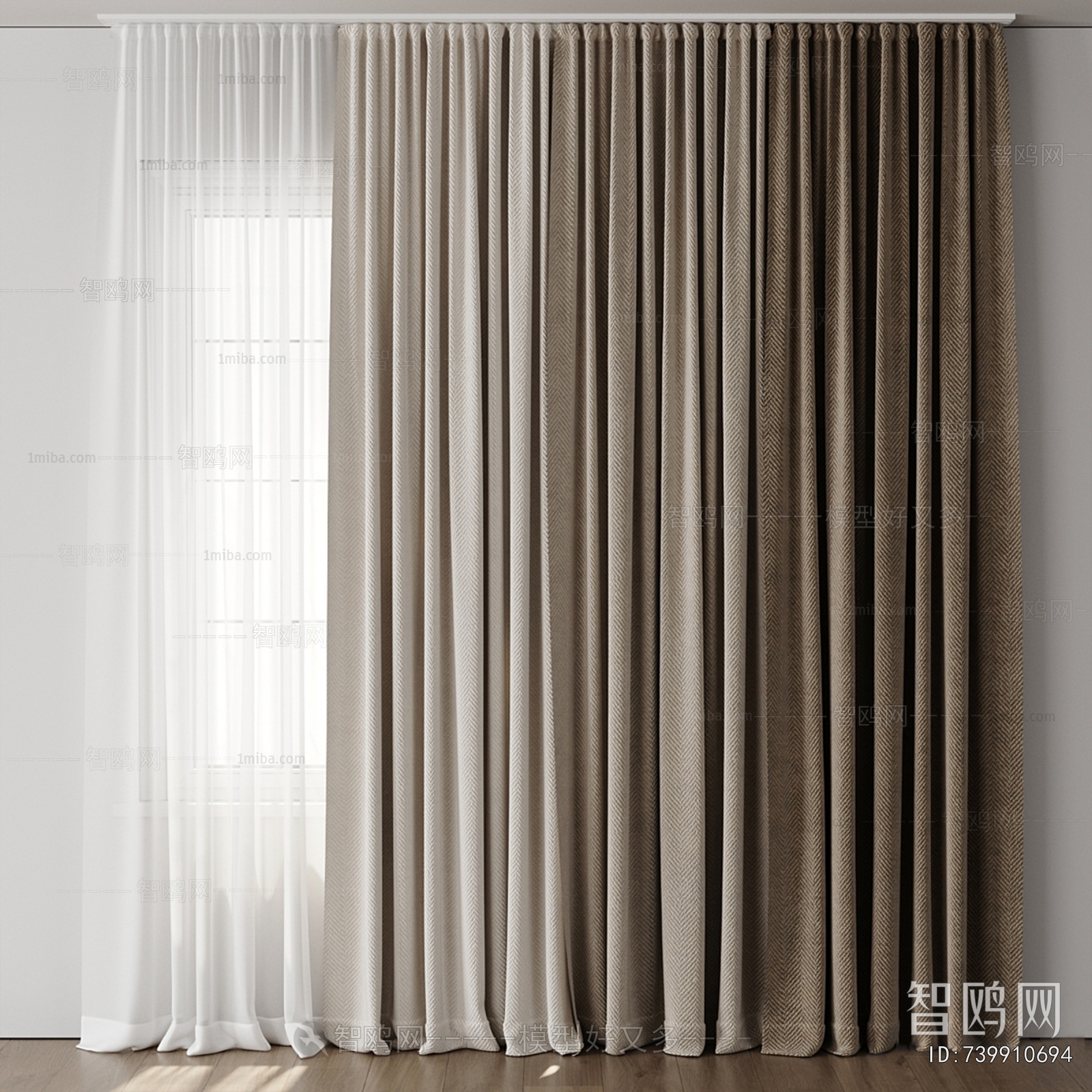 Modern The Curtain