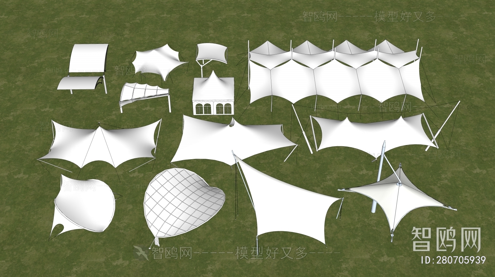 Modern Sunshade/Canopy/Tensioning Film