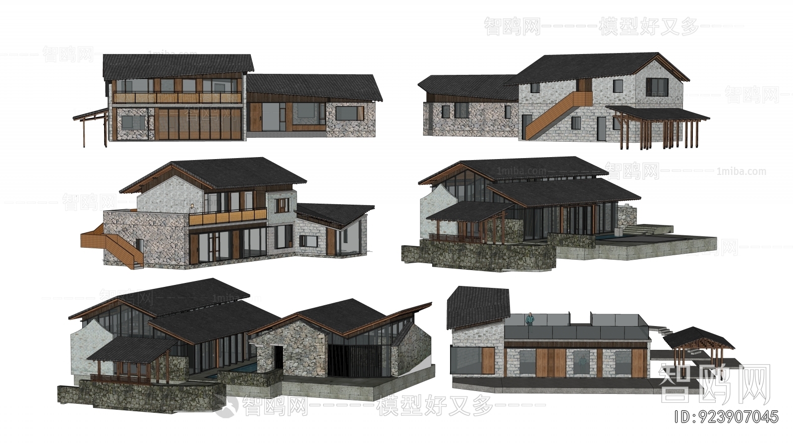 New Chinese Style Residential Building