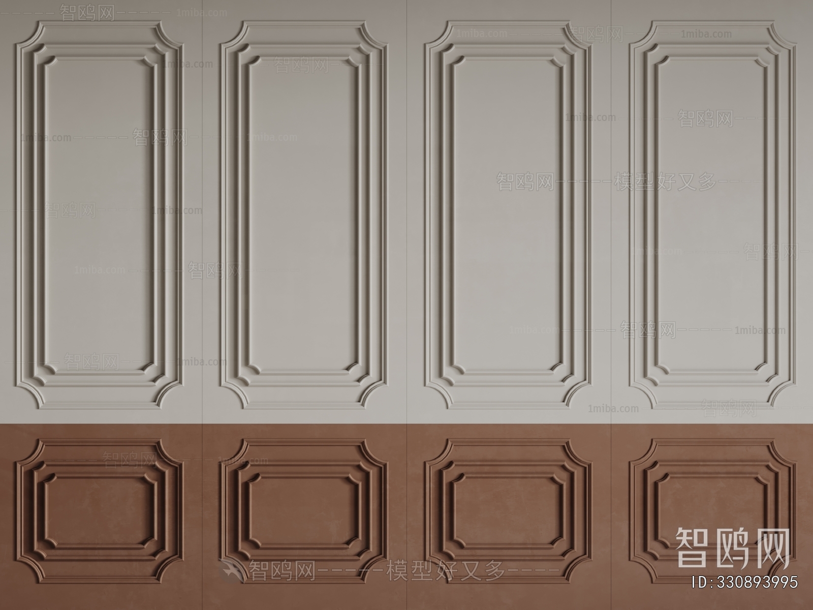 French Style TV Wall