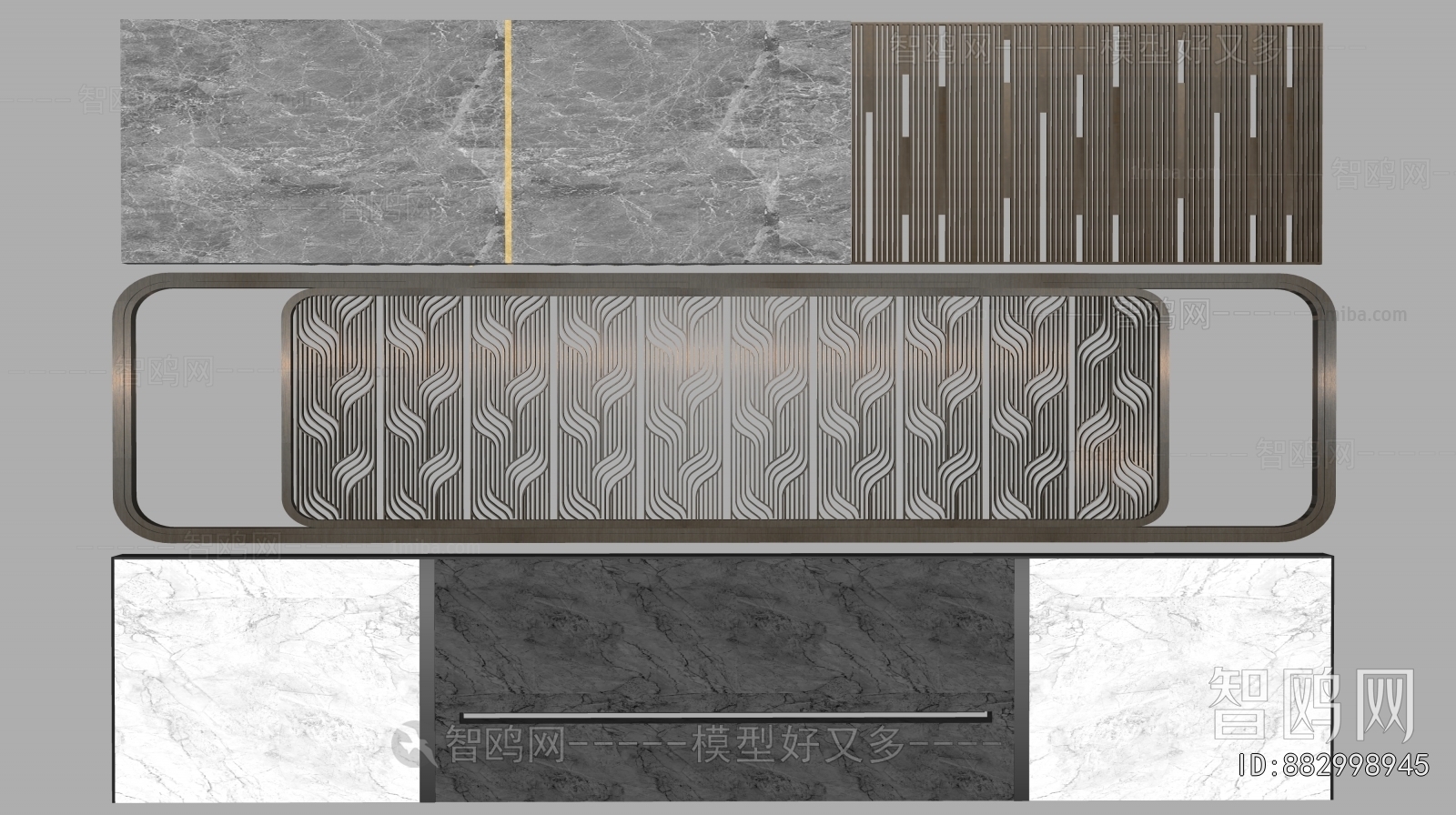 Modern Landscape Wall