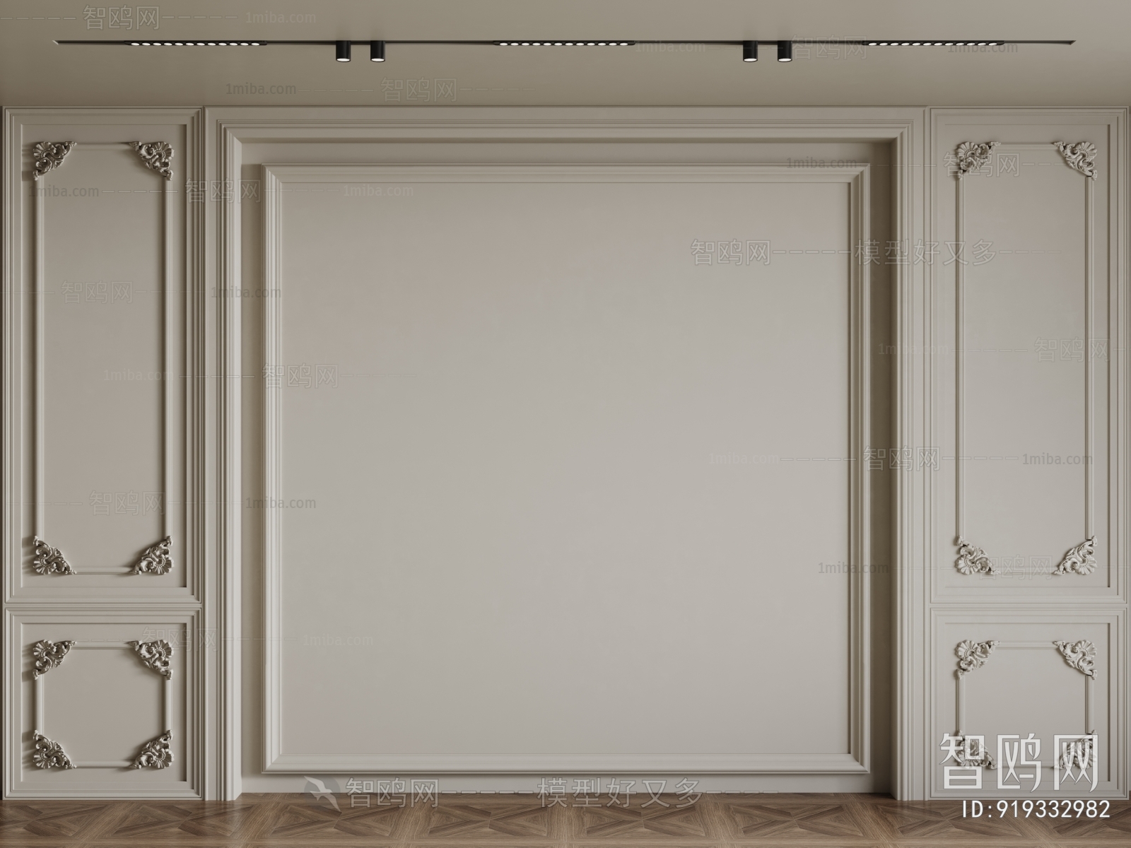 French Style TV Wall