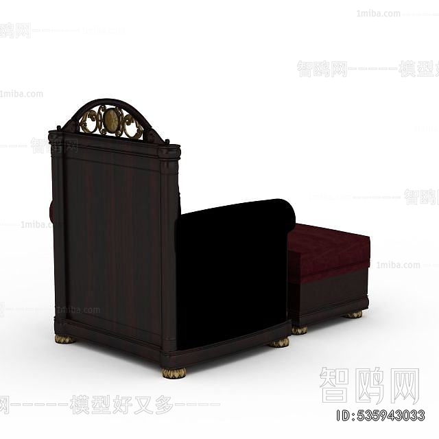 European Style Single Sofa