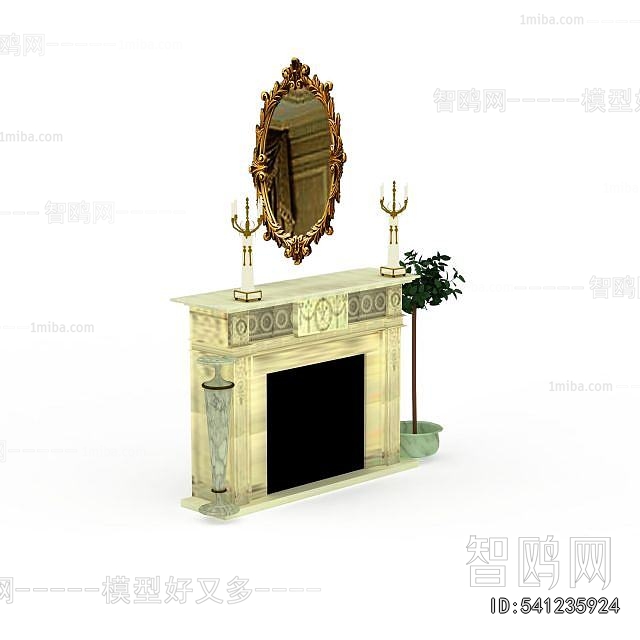 European Style Fireplace
