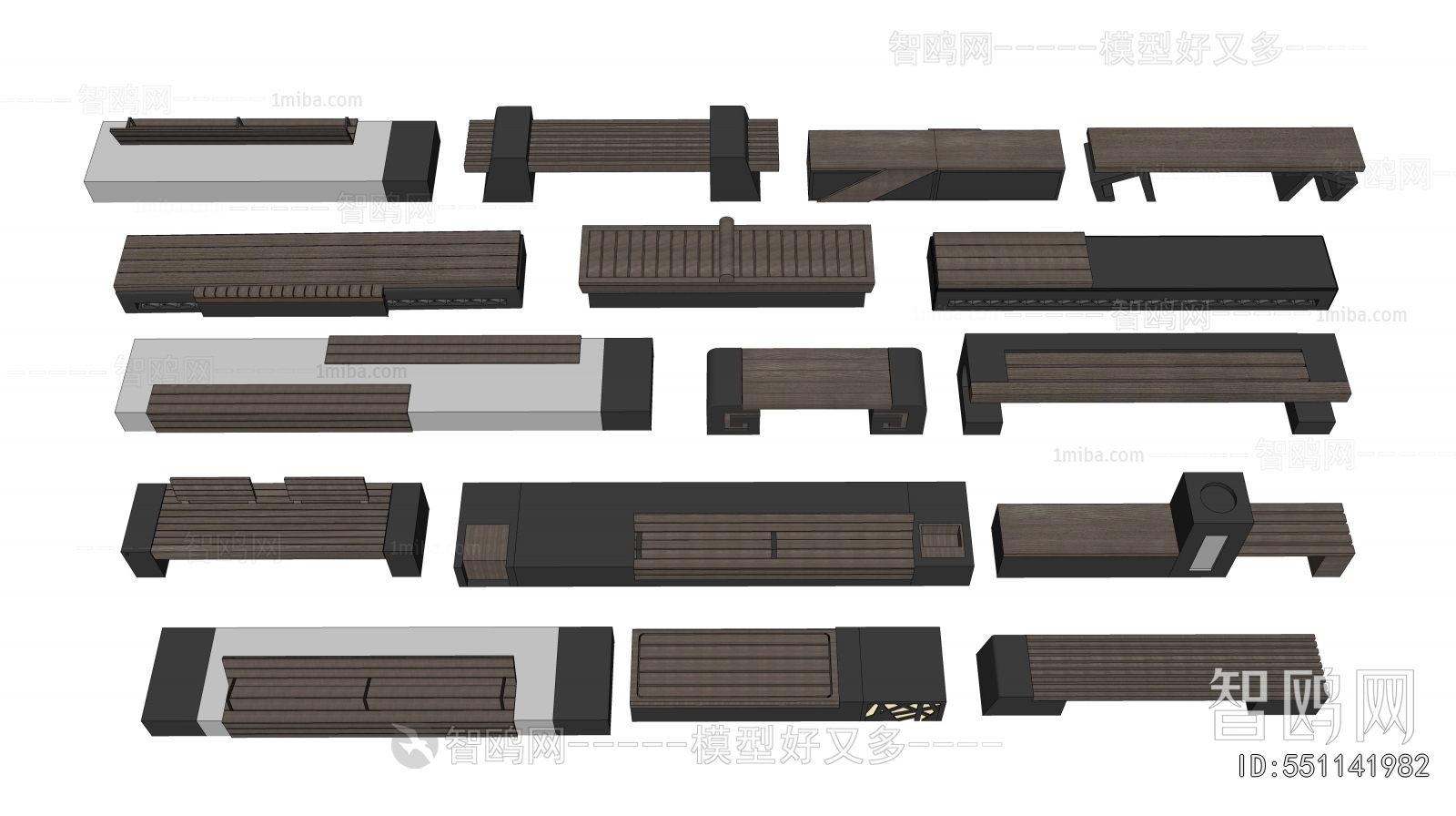 Modern Communal Chair