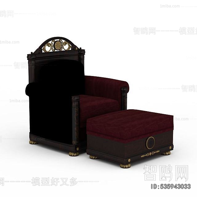 European Style Single Sofa