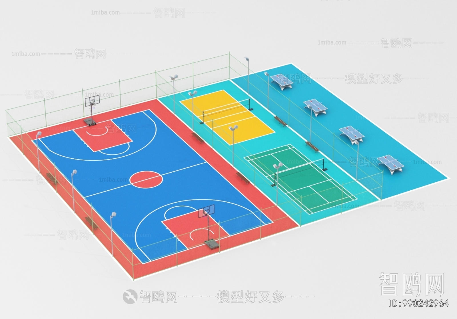 Modern Outdoor Sports Stadium