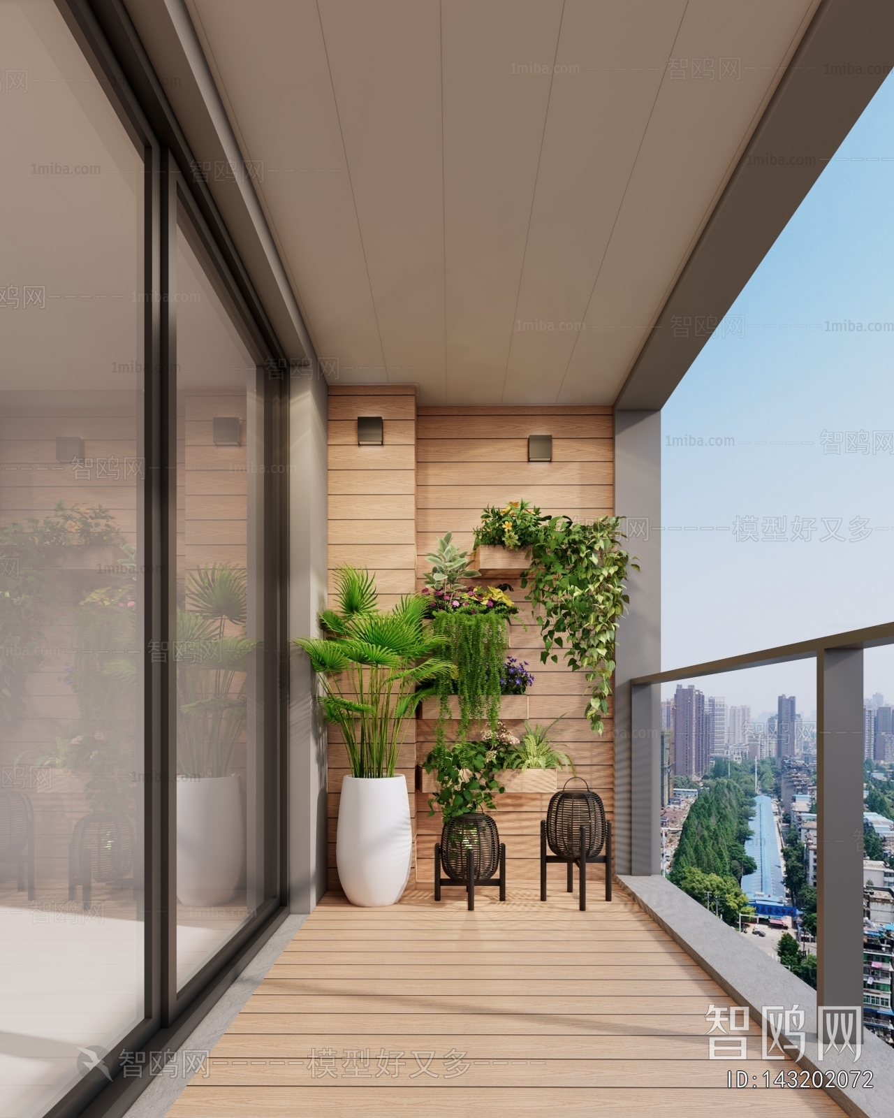 Modern Leisure Balcony