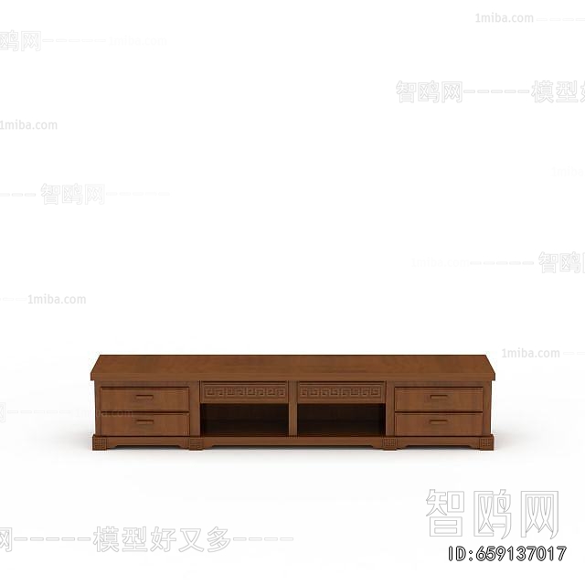 New Chinese Style TV Cabinet