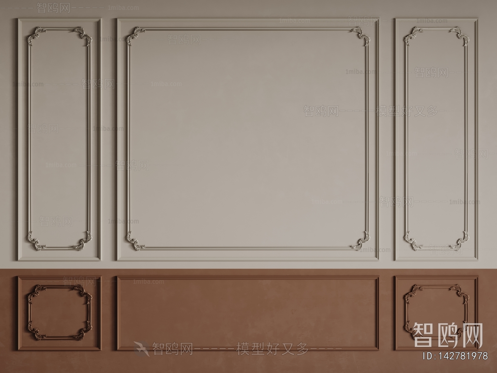 French Style TV Wall