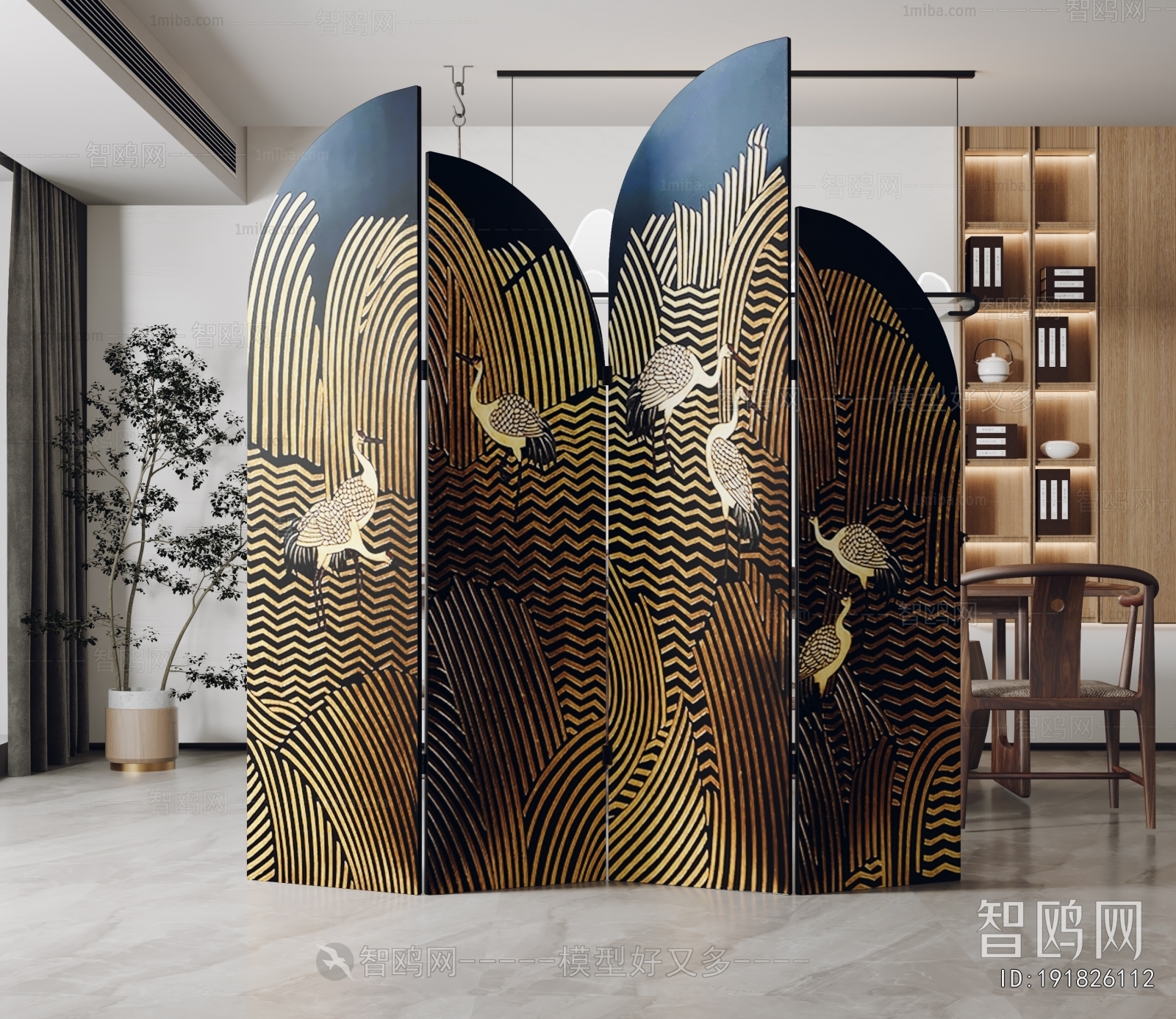 New Chinese Style Partition