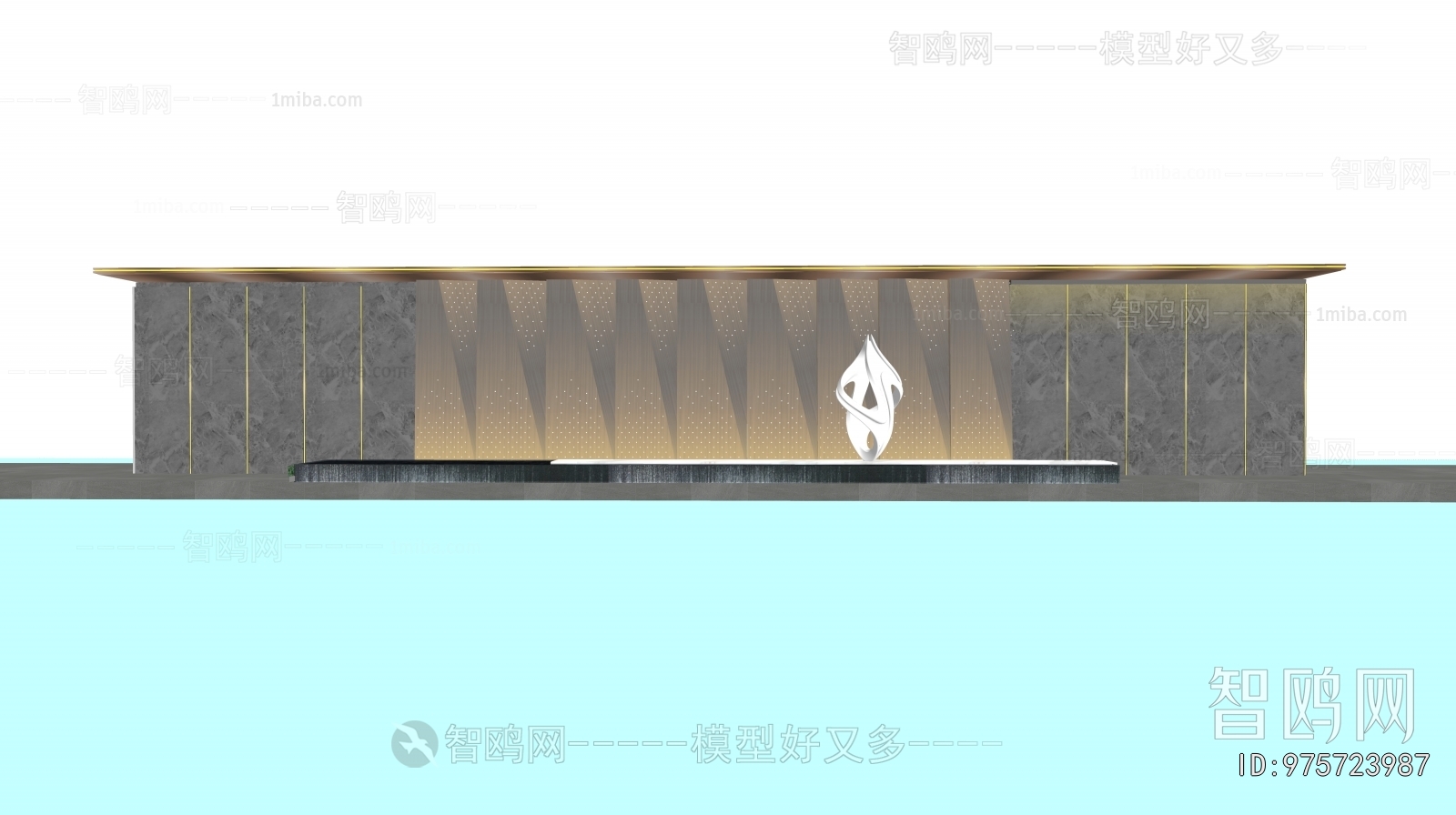 Modern Landscape Wall