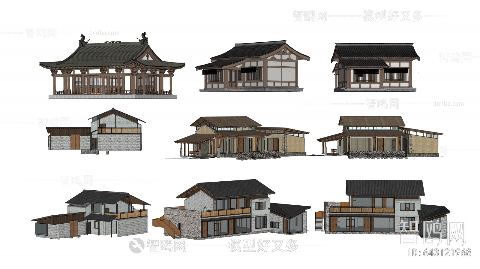 New Chinese Style Residential Building