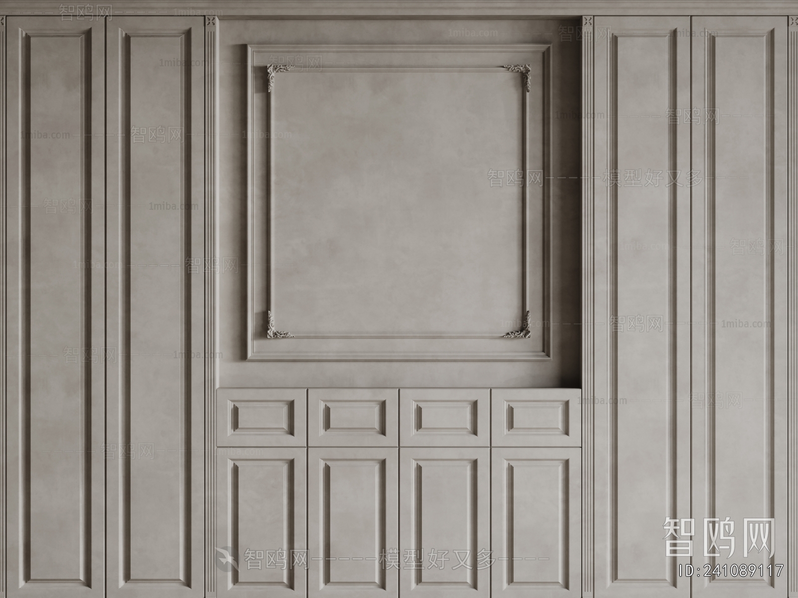 French Style TV Wall