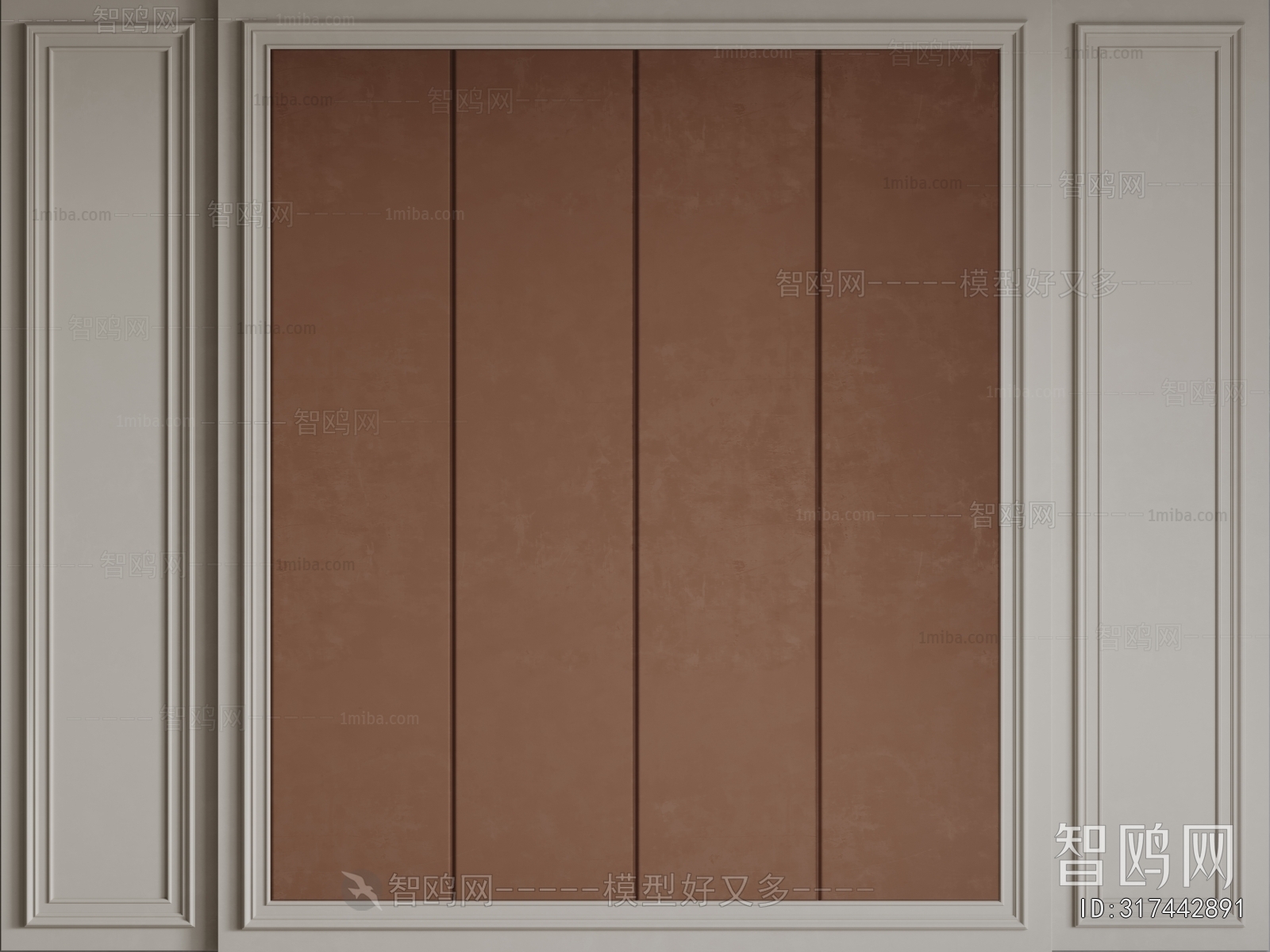 French Style TV Wall