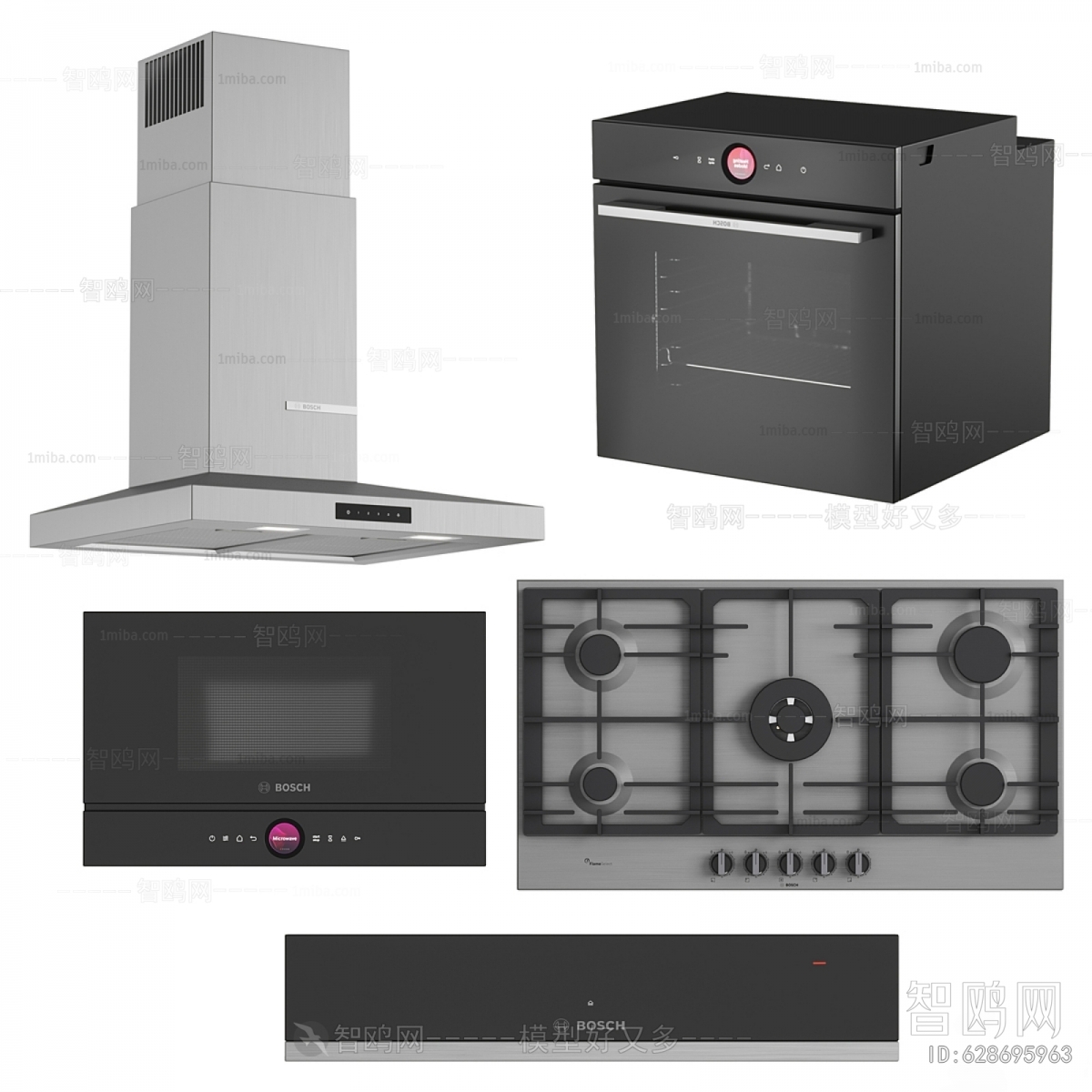 Modern Electric Kitchen Appliances