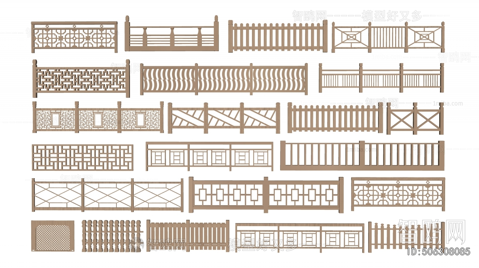 New Chinese Style Guardrail
