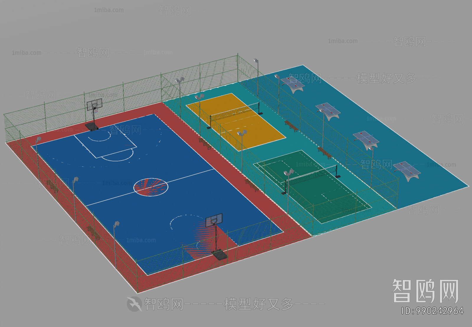 Modern Outdoor Sports Stadium