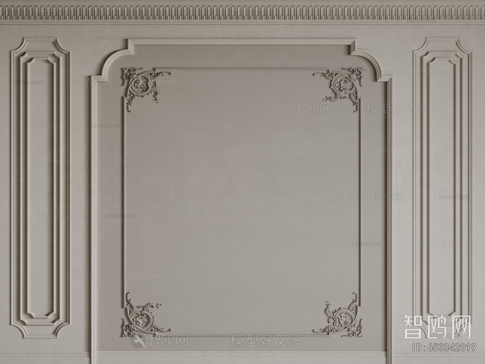 French Style TV Wall