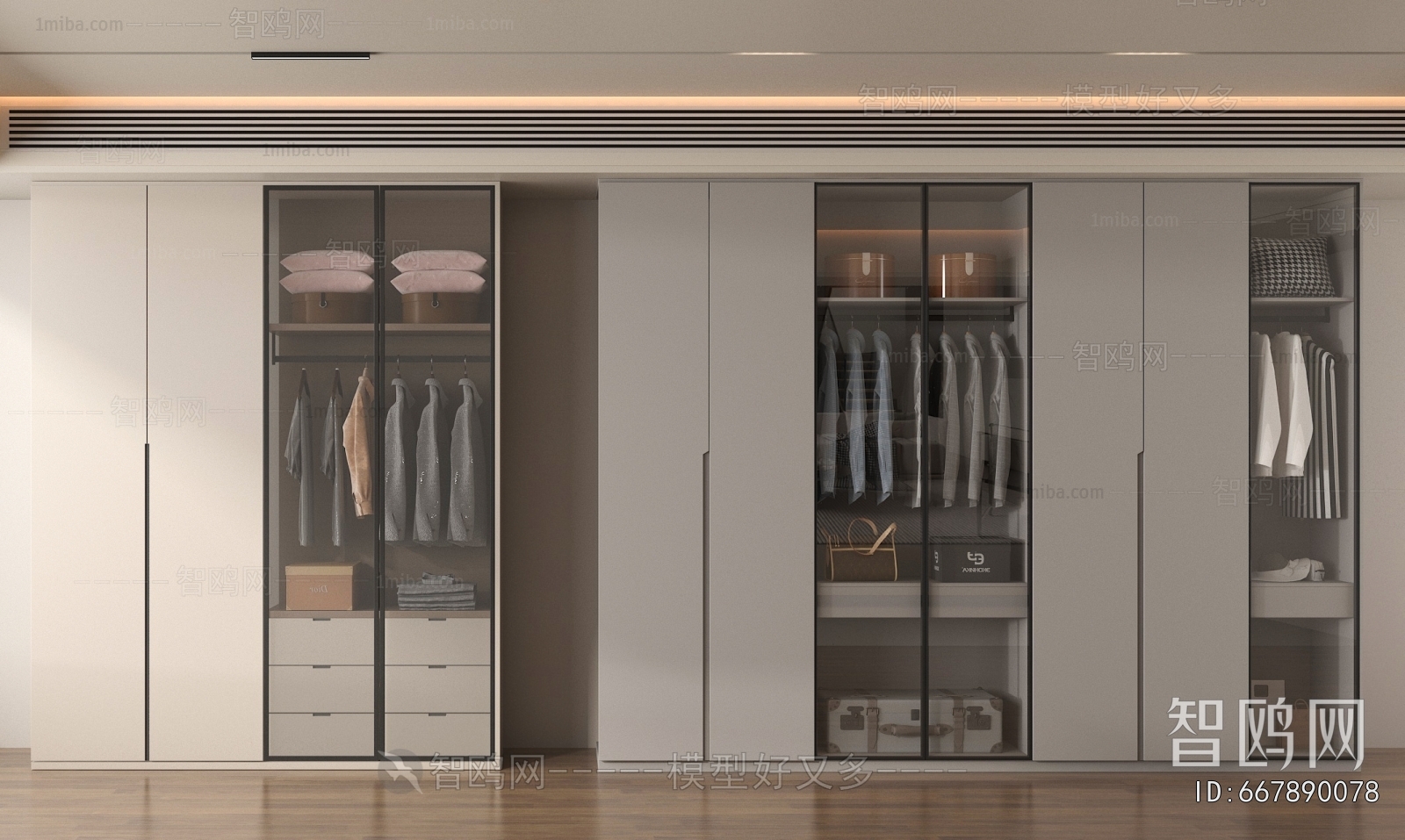 Modern The Wardrobe