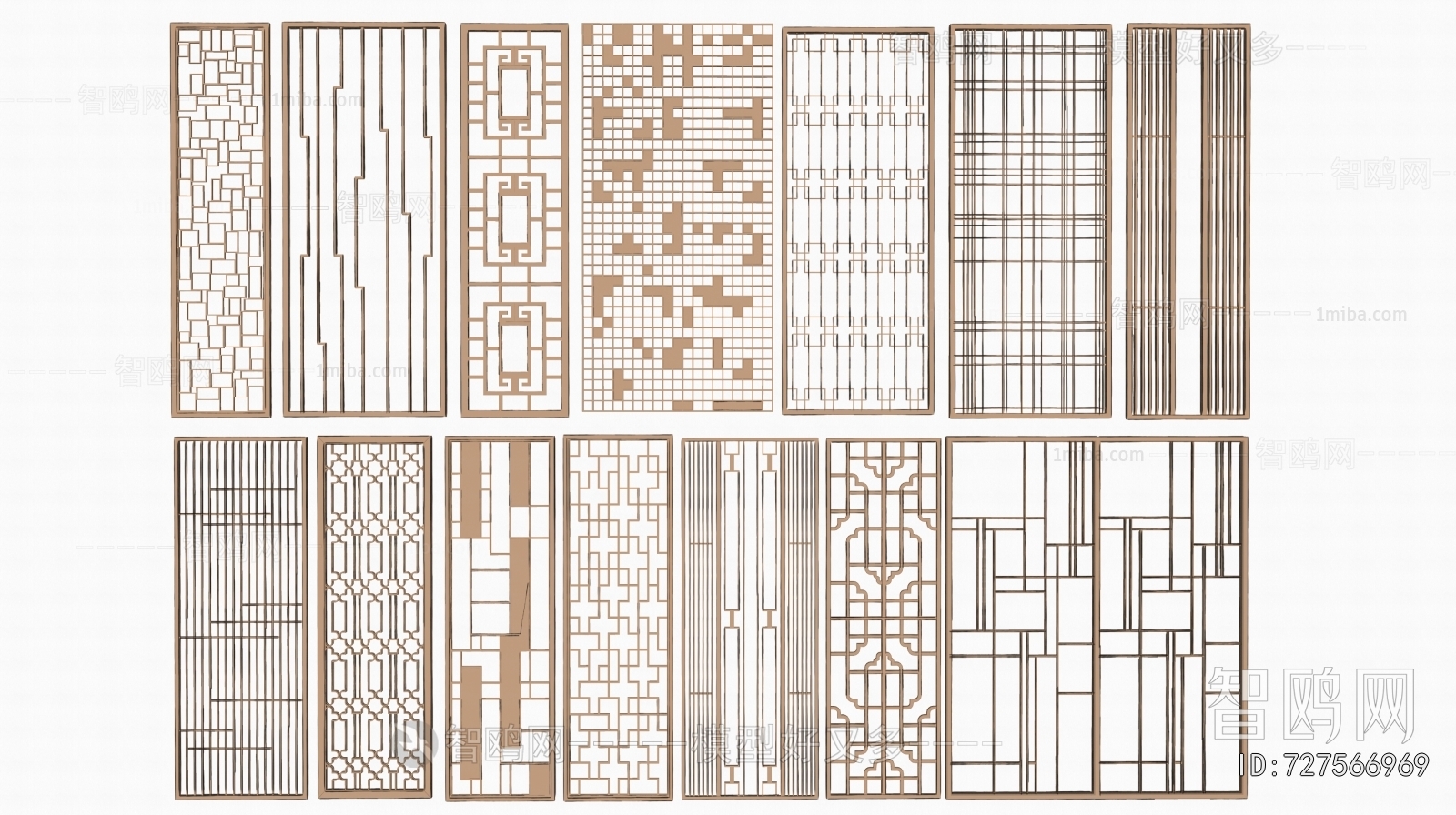 New Chinese Style Partition