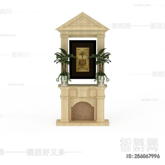 European Style Fireplace